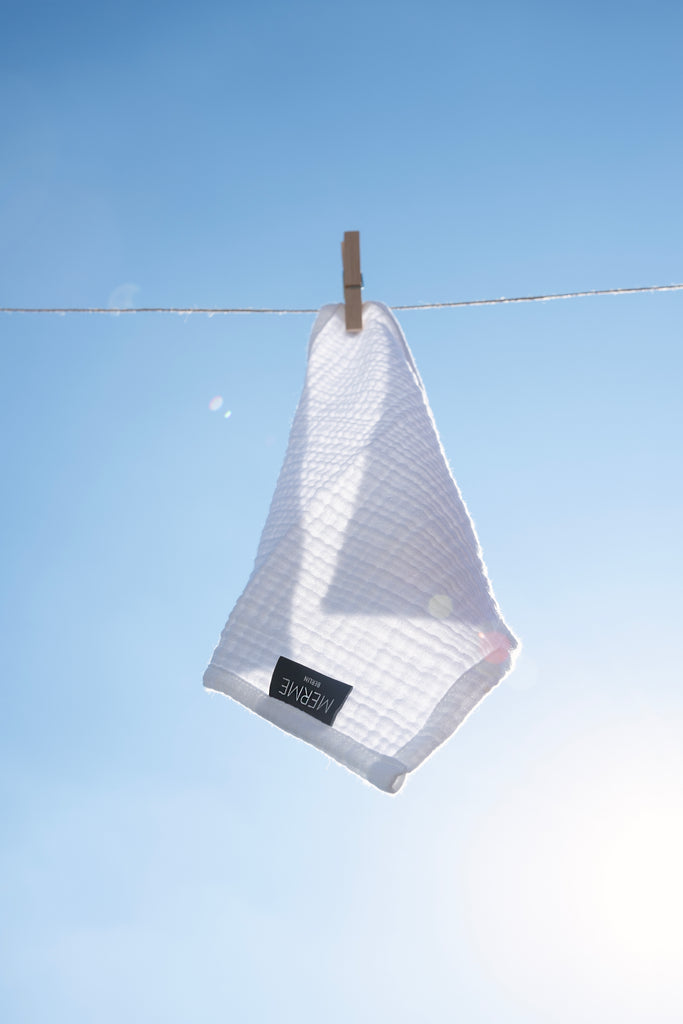 JUKSEREI MERME · FACIAL MUSLIN CLOTHS 3PAX Nur für heute