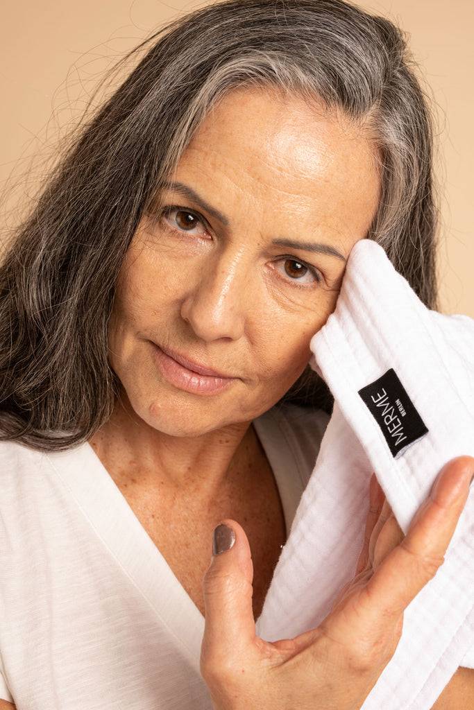JUKSEREI MERME · FACIAL MUSLIN CLOTHS 3PAX Nur für heute