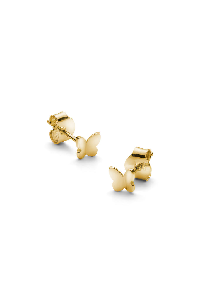JUKSEREI BUTTERFLY EAR STUDS Clearance-Verkauf