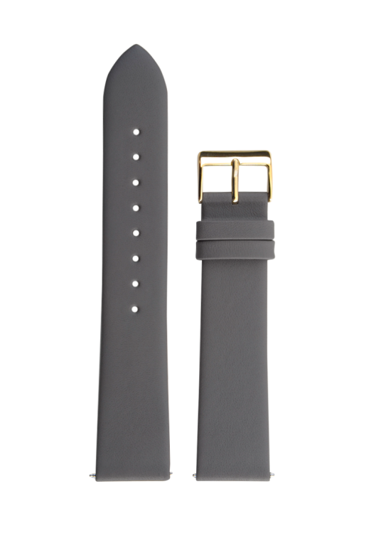Junghans Rindslederband XL softgrau, 20mm Discount Store für neue Produkte