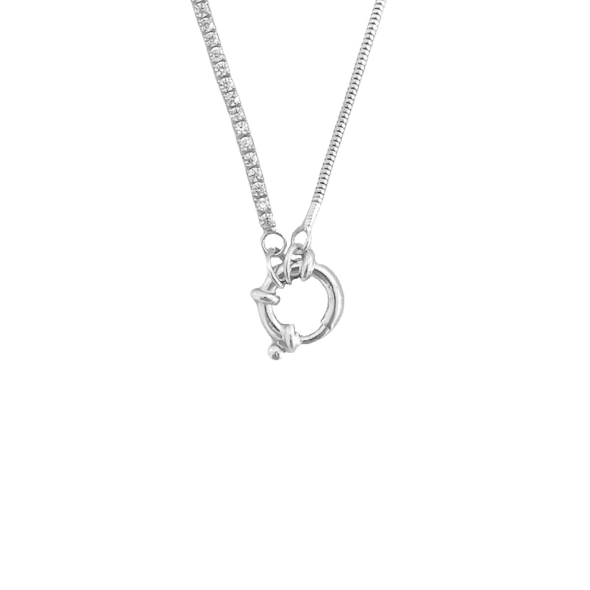 Kardelen Chain Design Italia Iced Halskette Basic - 925 SILBER Bis zu 65% Rabatt