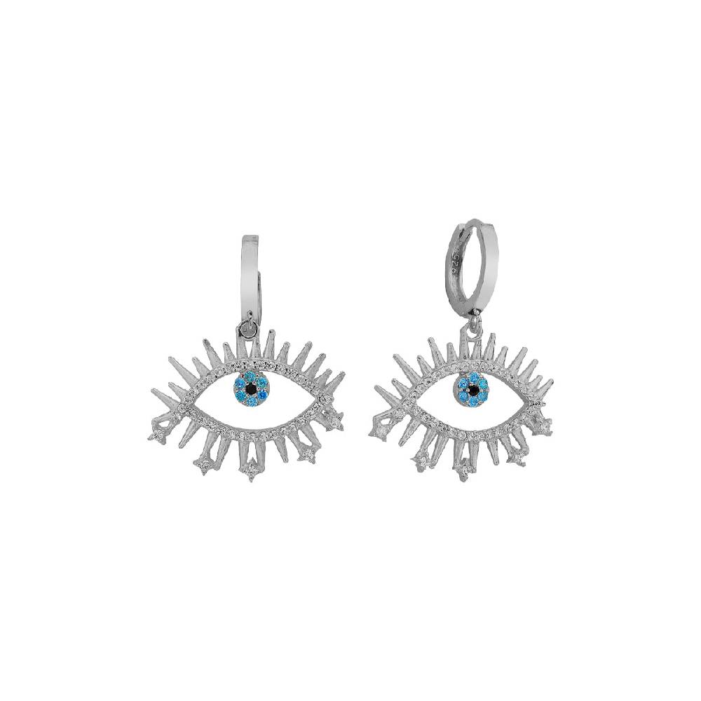 Kardelen Eye Effect Ohrring - 925 SILBER Letzte 3 Tage