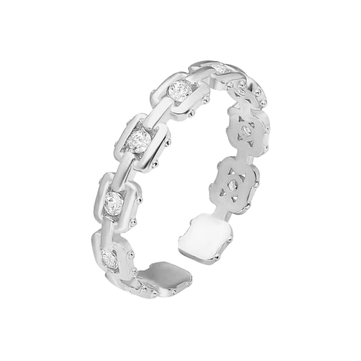 Kardelen Fine Stone Ring - 925 SILBER Rabatte dieses Monats