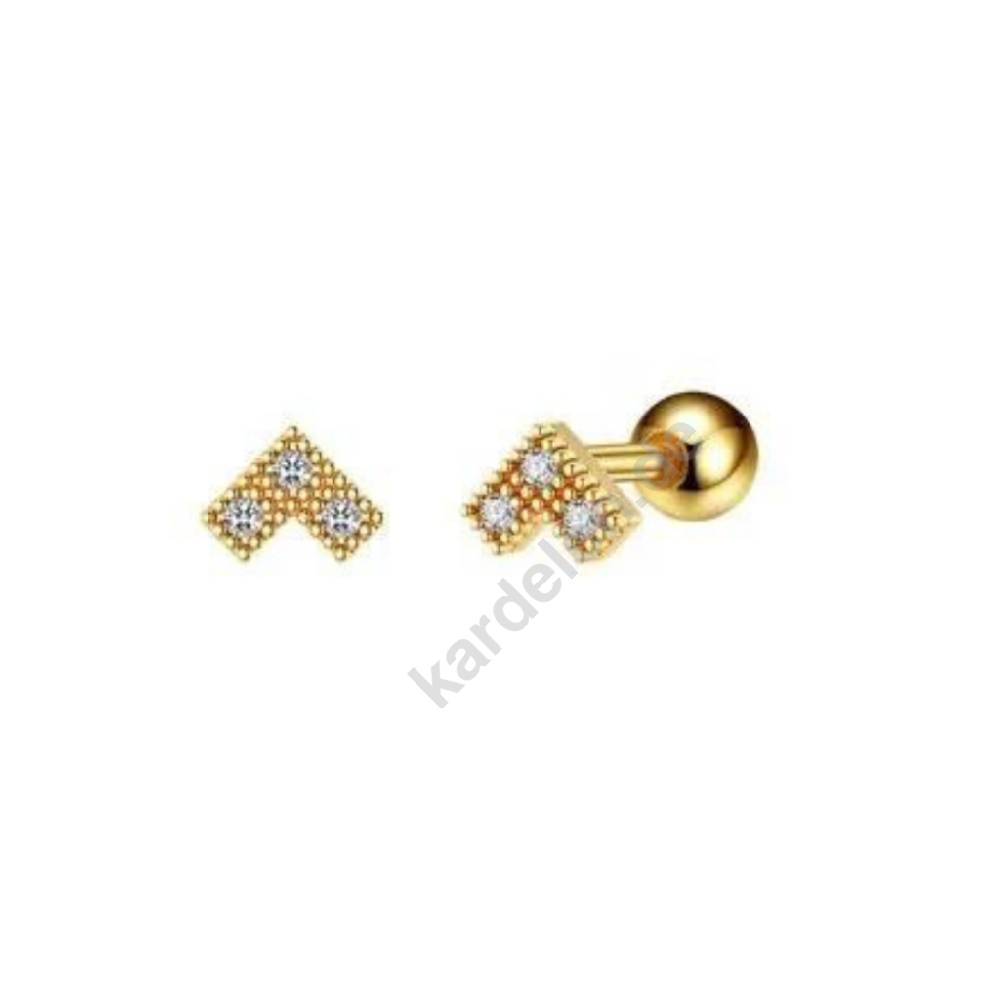 Kardelen Ladik Piercing - 925 SILBER Kostenloser Versand