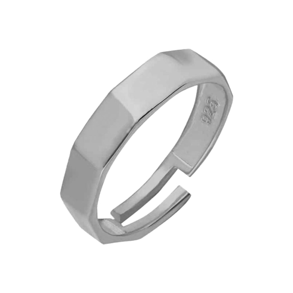 Kardelen Polygonal Ring - 925 SILBER Jubiläumsangebot