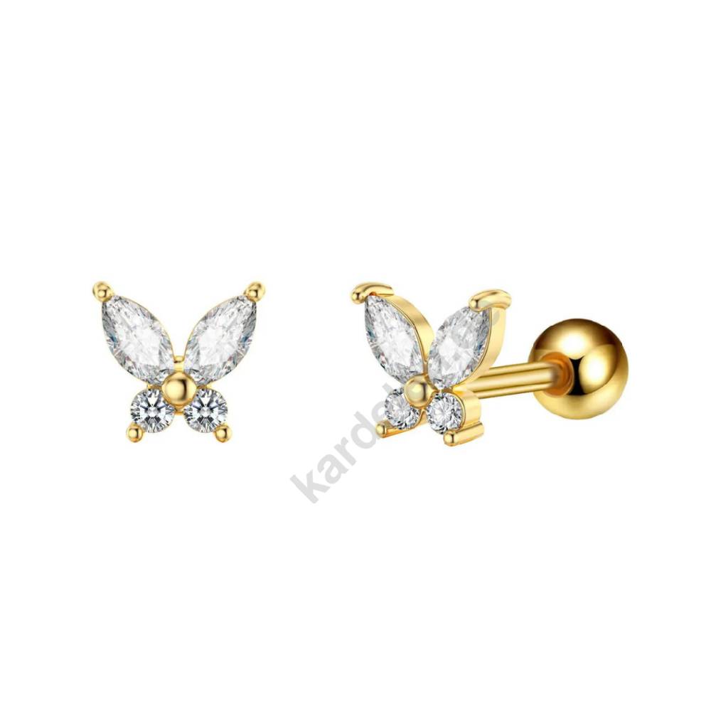 Kardelen Butterfly Piercing - 925 SILBER Bestseller