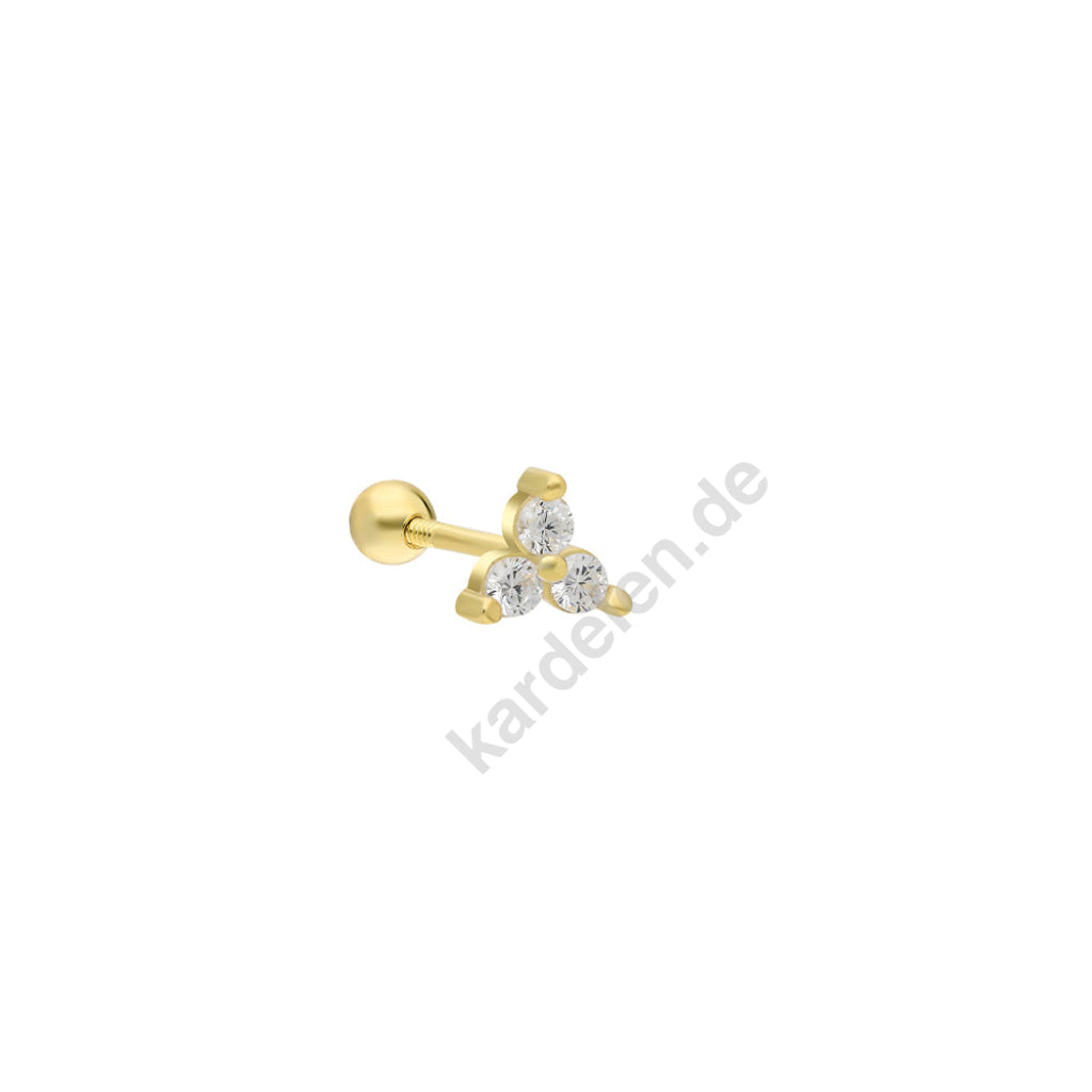 Kardelen Miya Piercing - 925 SILBER Kauf eins, bekomm eins gratis