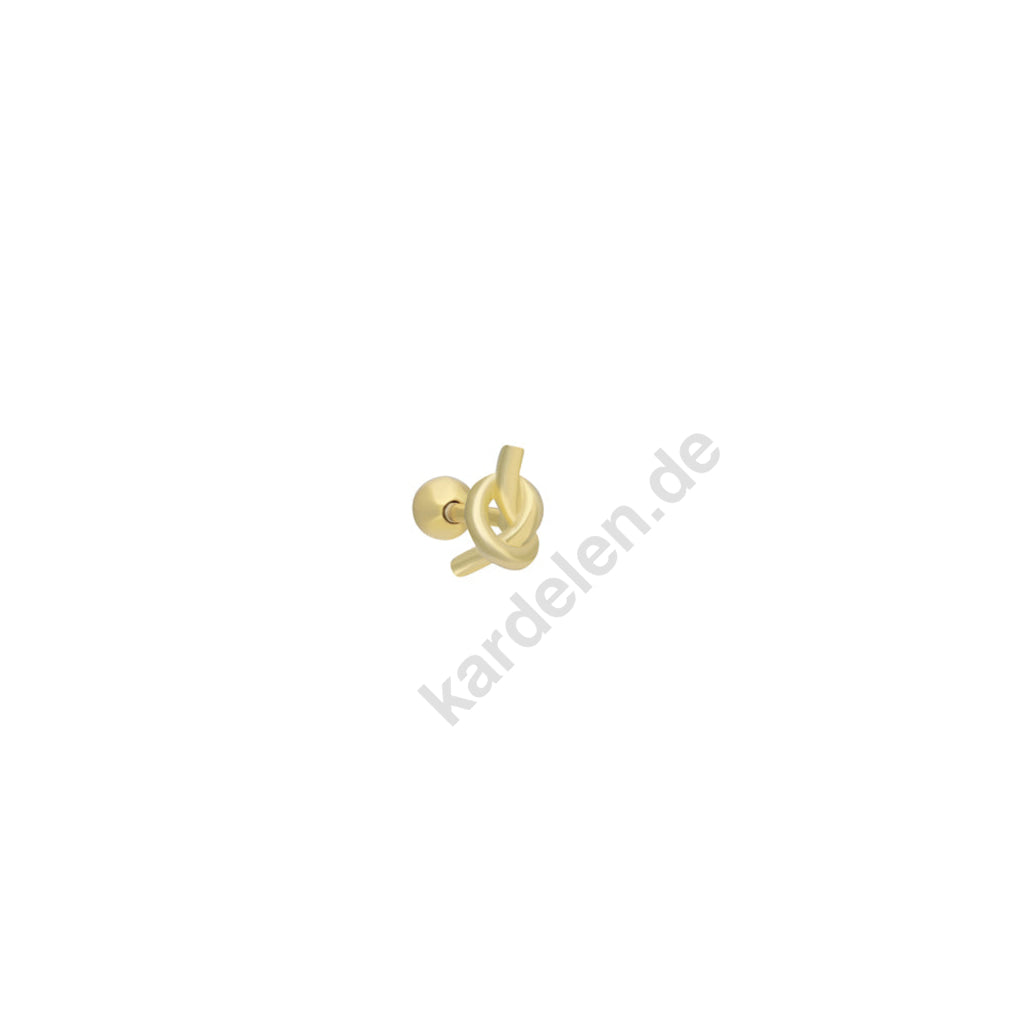 Kardelen Schleife Piercing - 925 SILBER Sonderangebote