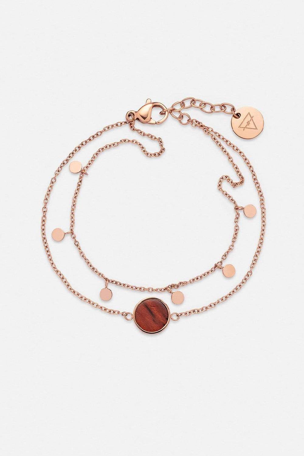 Kerbholz CIRCLE DOUBLE BRACELET Sandelholz Nur noch ein Tag übrig