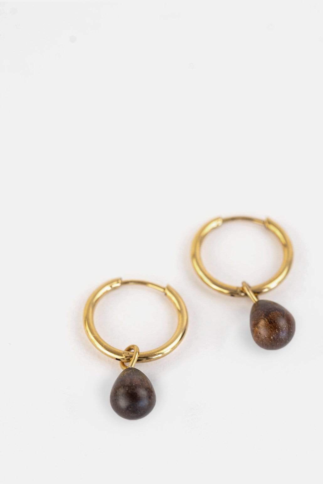 Kerbholz DROP EARRING Walnuss Im Verkauf