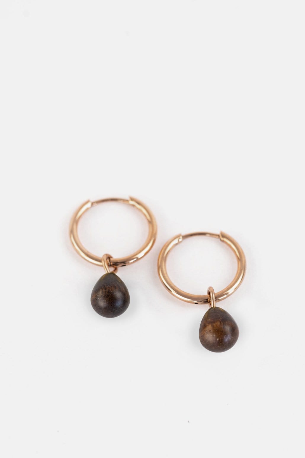 Kerbholz DROP EARRING Walnuss Im Verkauf
