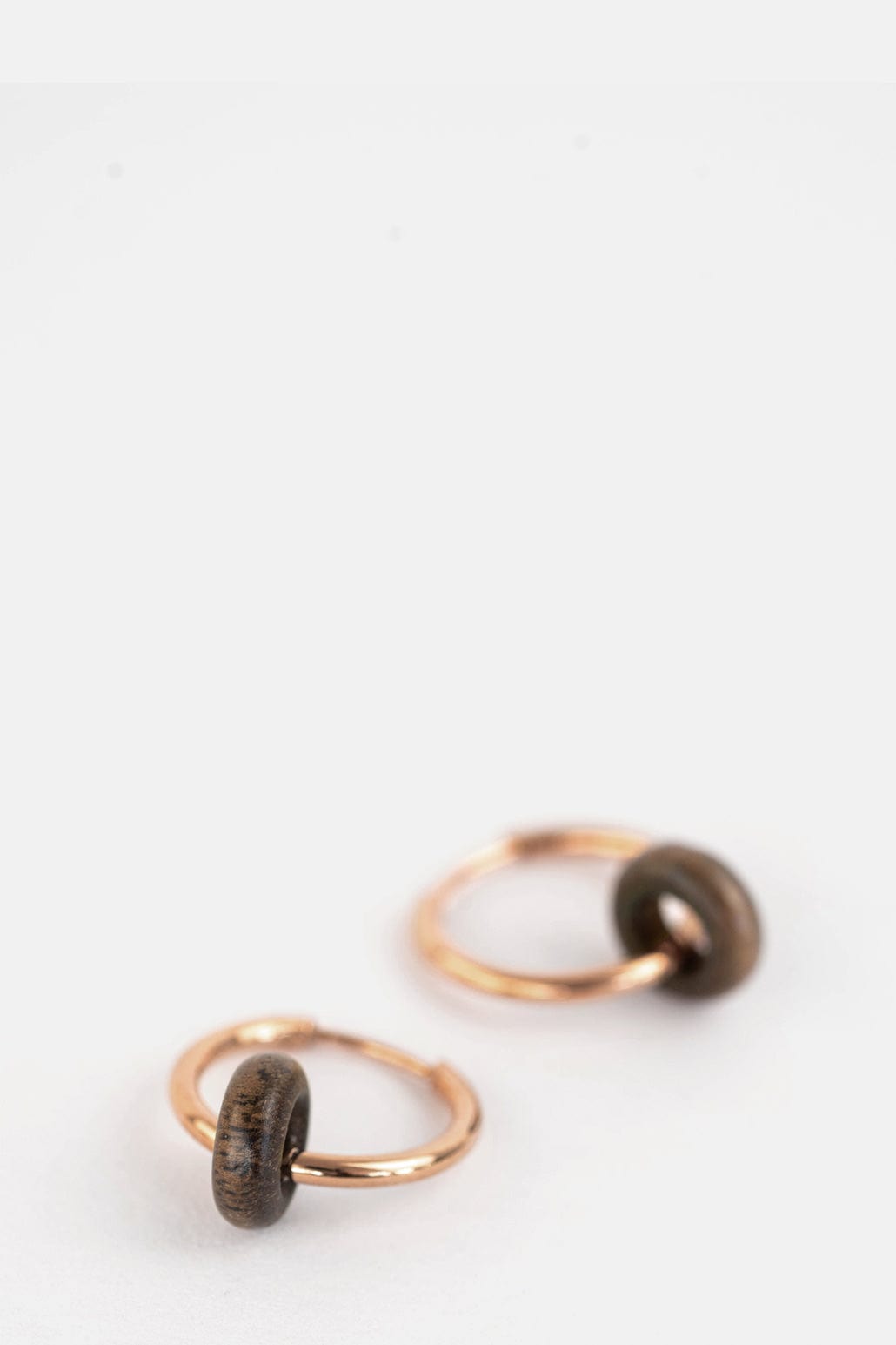 Kerbholz DONUT EARRING Walnuss Online