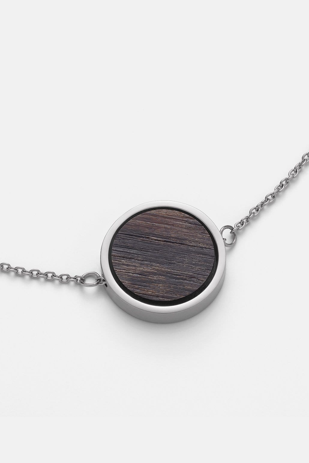 Kerbholz CIRCLE NECKLACE Walnuss Begrenztes Angebot