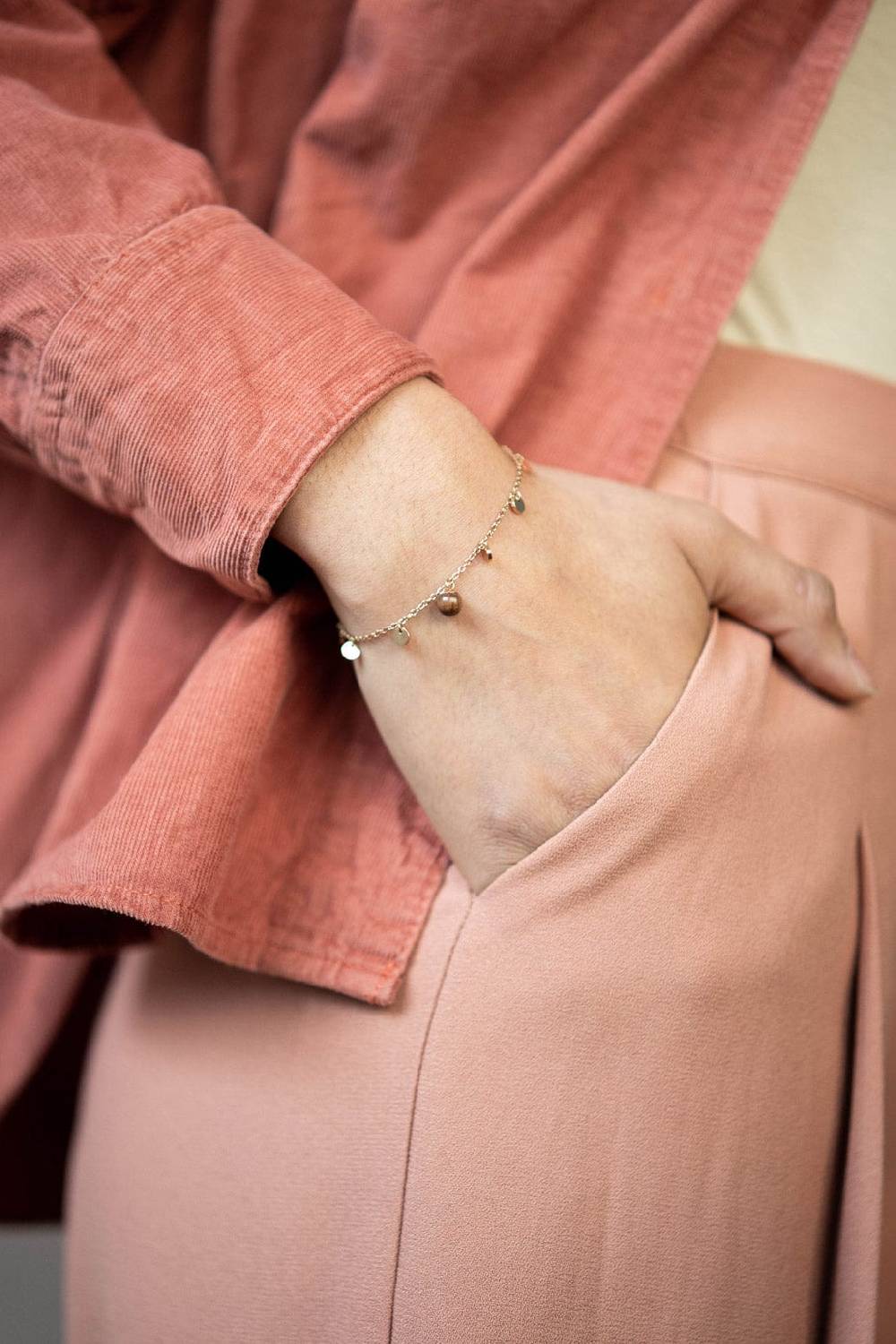 Kerbholz PEARL BRACELET Walnuss Cyber Monday