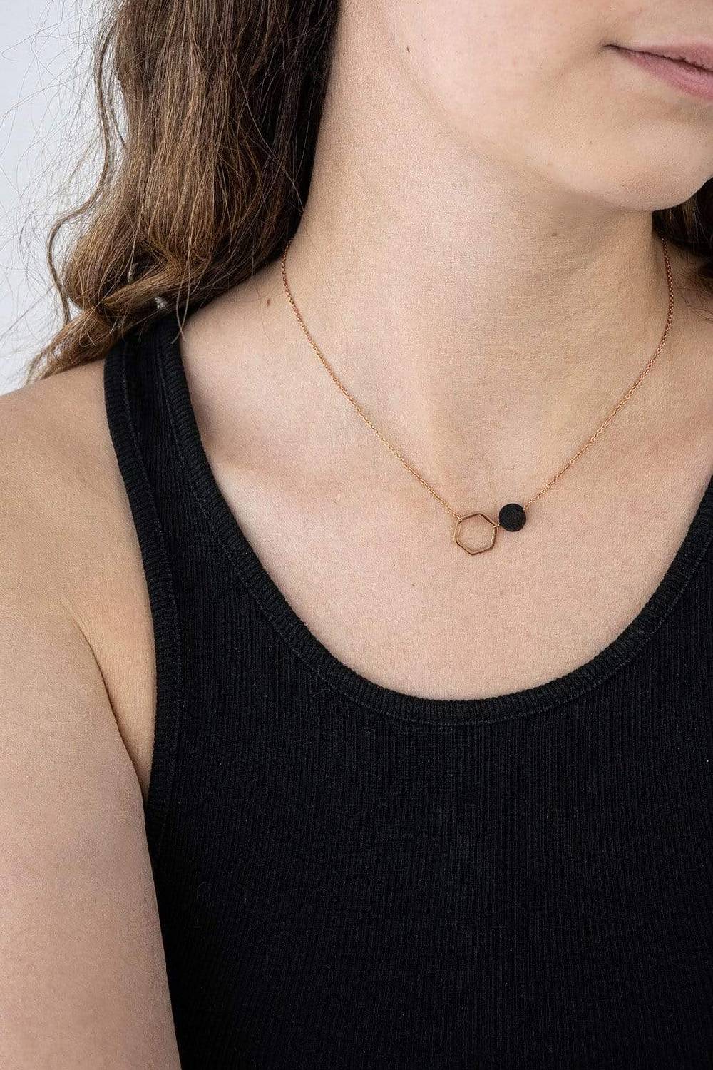 Kerbholz TWIN NECKLACE Sandelholz Valentinstagsangebot
