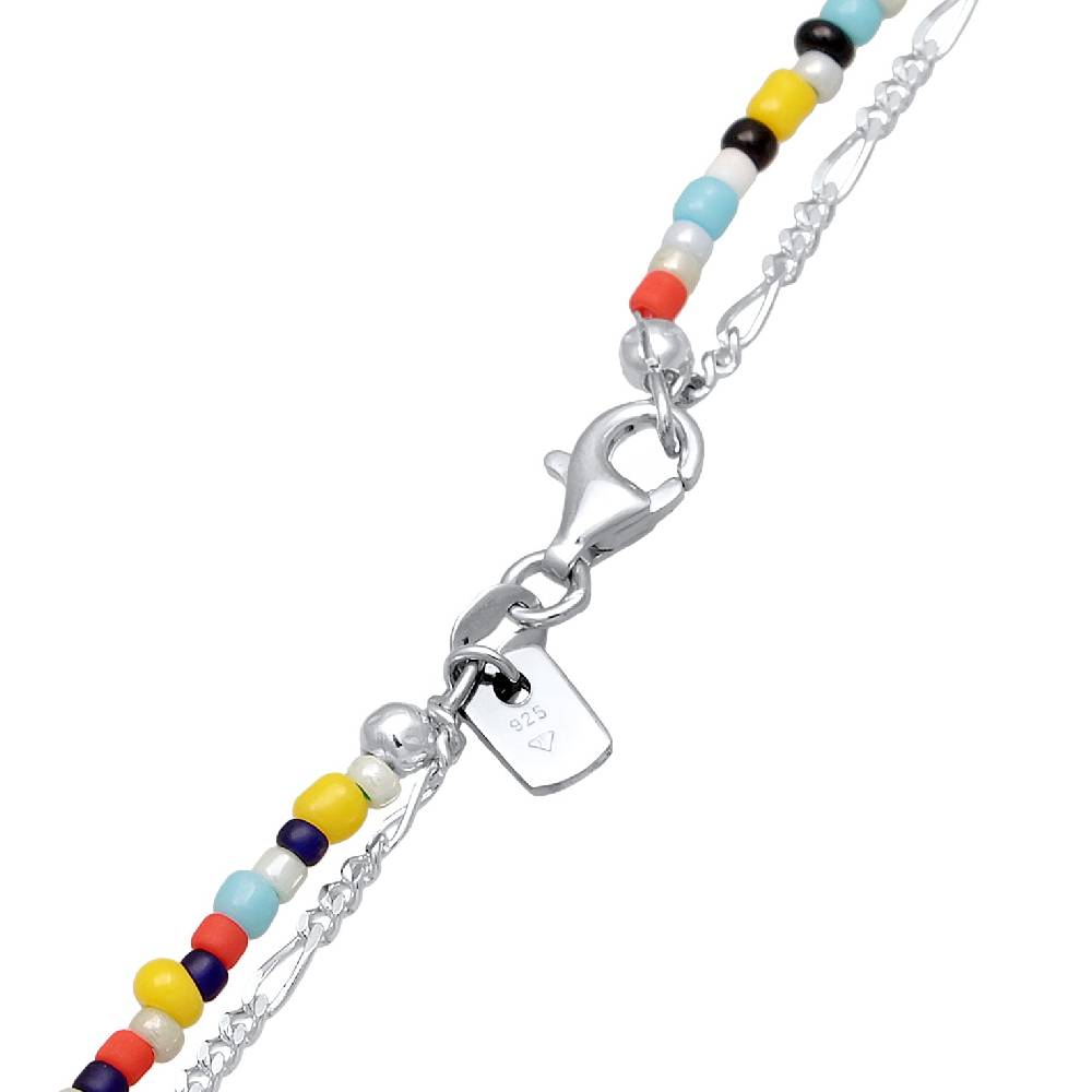 ﻿Kuzzoi Layer-Halskette Blitz Beads Saisonale Angebote