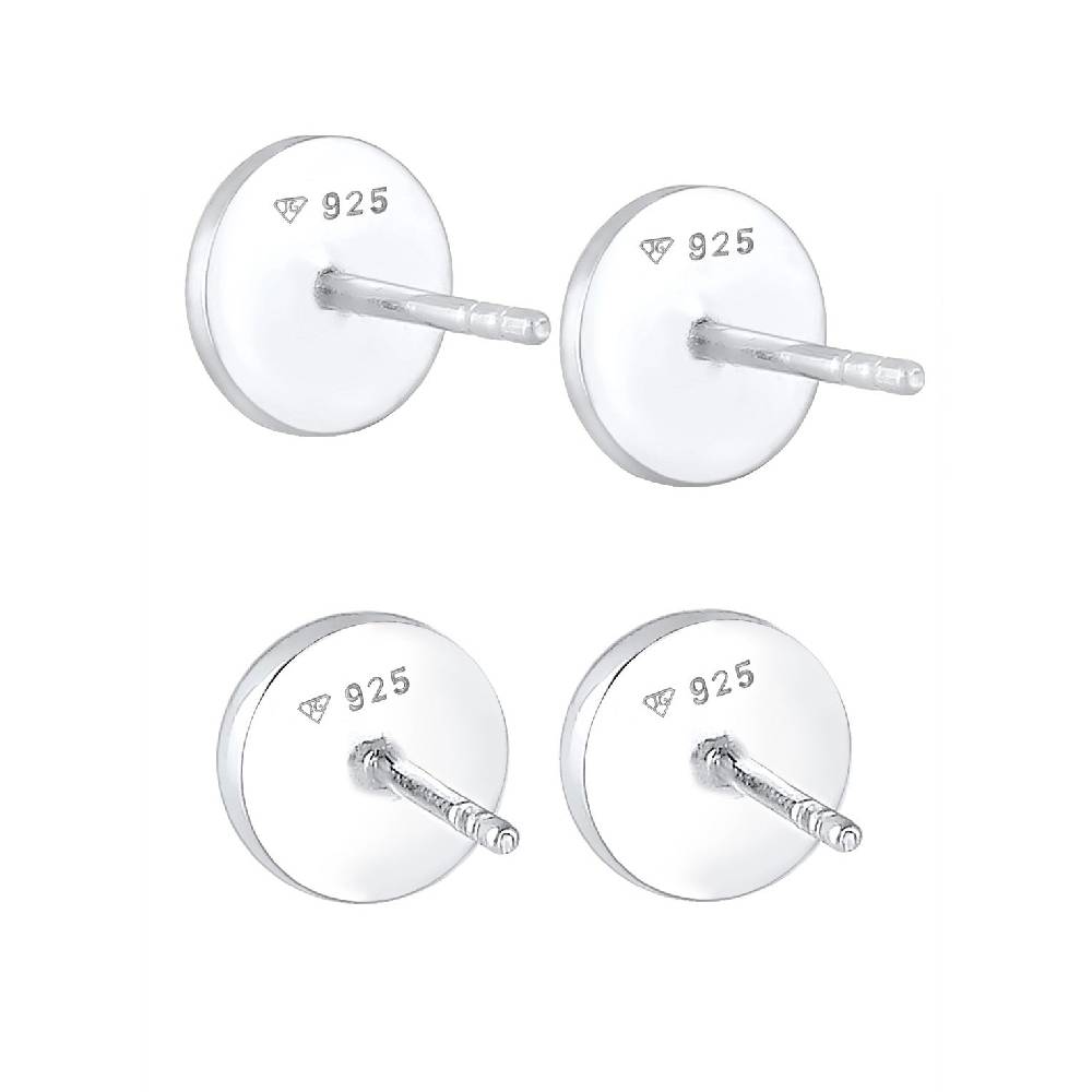 Kuzzoi Ohrringset Geo Rund | Emaille Super Rabatt
