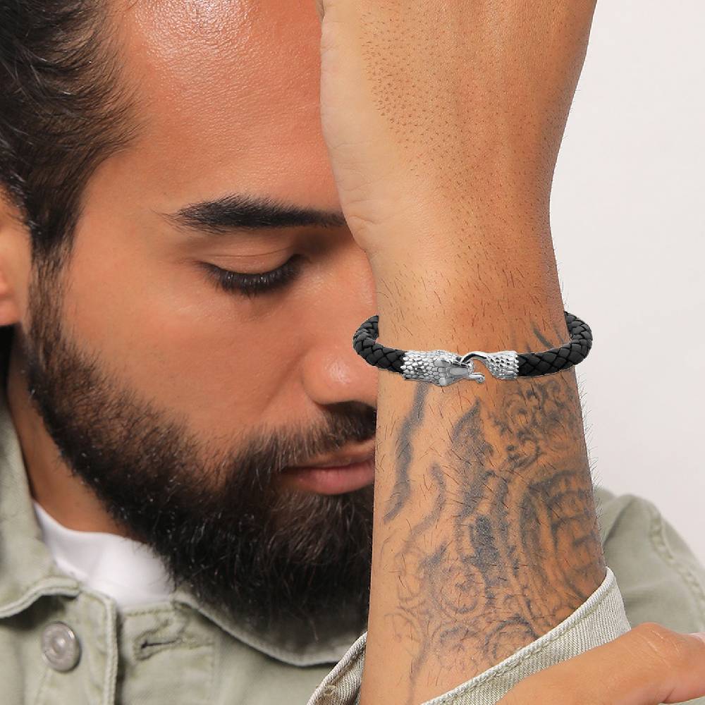 Kuzzoi Armband Schlange | Leder Fabrikladen