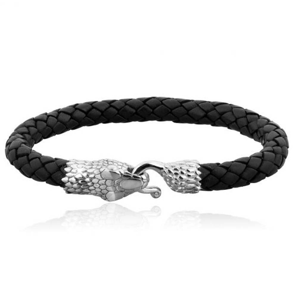 Kuzzoi Armband Schlange | Leder Fabrikladen