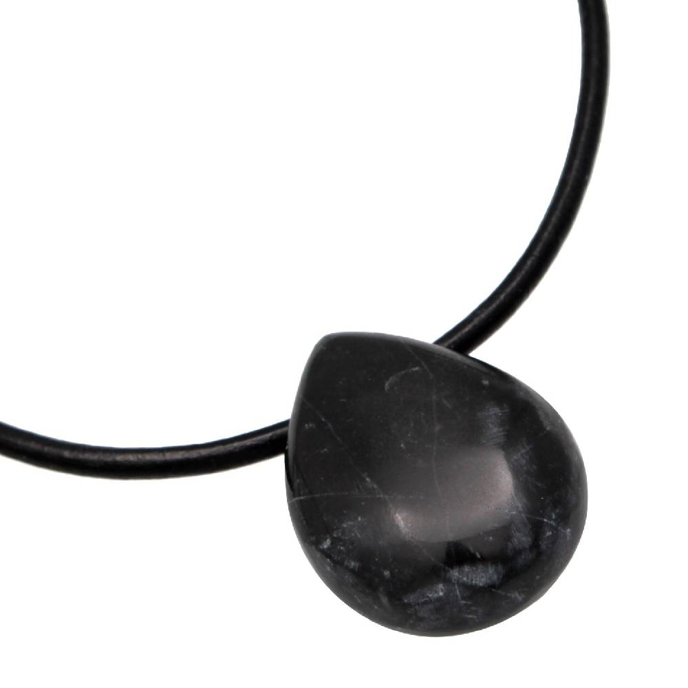 Kuzzoi Choker Tropfen | Satin, Onyx (Schwarz) 50% Rabatt für begrenzte Zeit