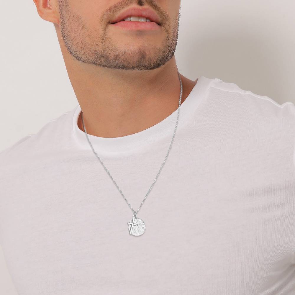 Kuzzoi Halskette Anhänger Coin Kreuz Fabrik Onlineshop