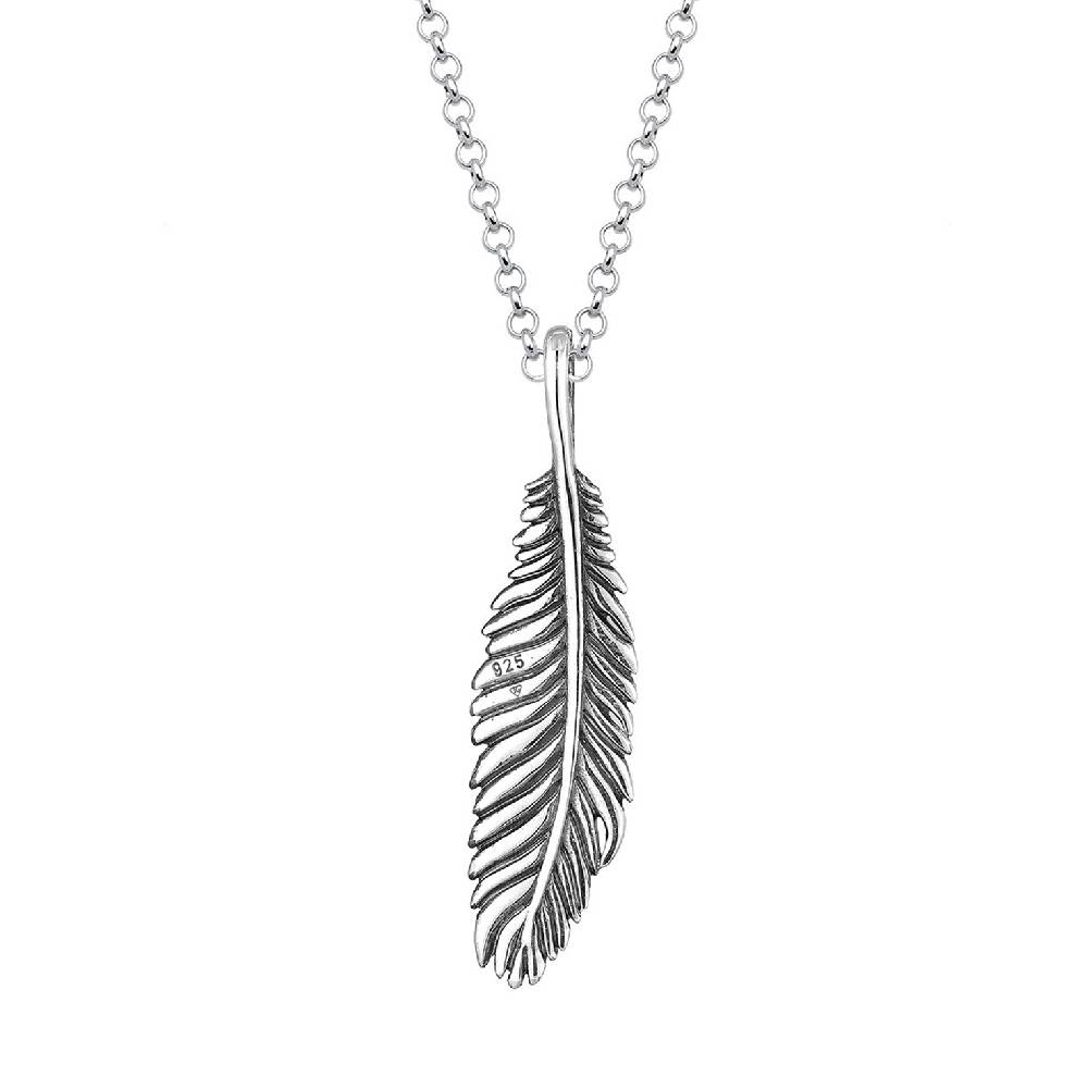 Kuzzoi Halskette Feder Begrenztes Angebot