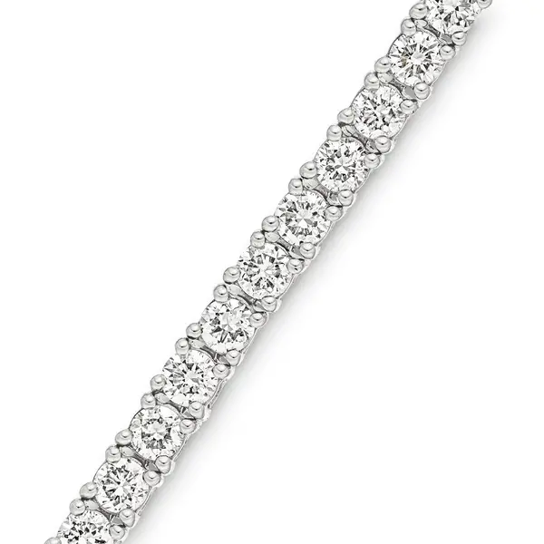 Leaf Jewelry Tennisarmband mit Diamanten, Weißgold, 3.42ct, 17.0cm VIP-Rabatte