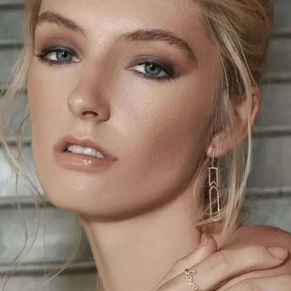 Leaf Jewelry Ohrringe Unique mit Diamanten, 18 K Weißgold Bis zu 65% Rabatt