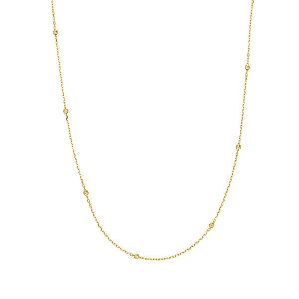 Leaf Jewelry Halskette Beads, 14K Gelbgold Sonderangebote