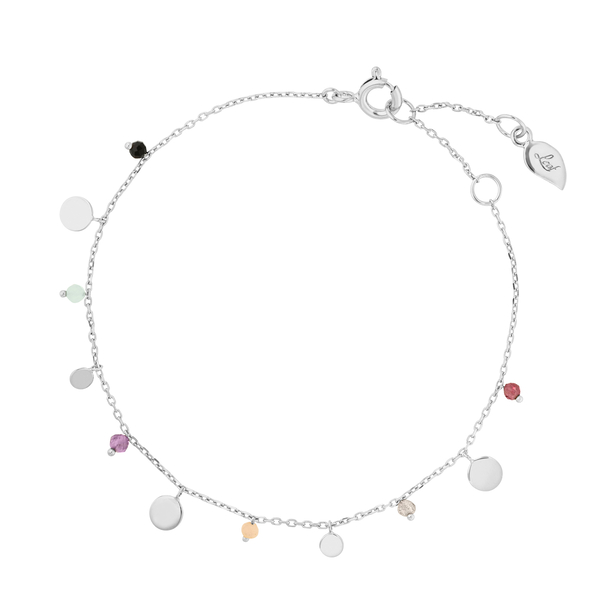 Leaf Jewelry Armkette Platelet Mix, 925 Sterlingsilber Günstiger Verkauf