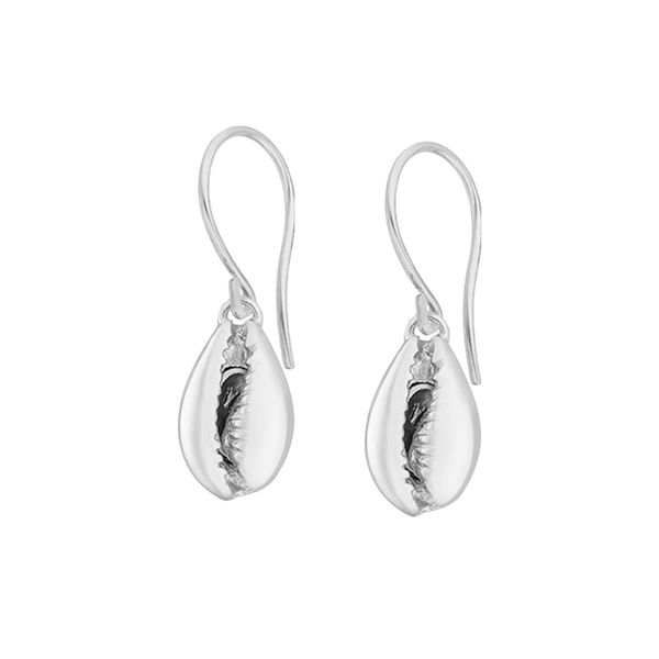 Leaf Jewelry Ohrhänger Cowrie Shell, 925 Sterlingsilber Sonderangebot