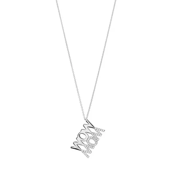 Leaf Jewelry Halskette WOW MOM, 925 Sterlingsilber Online Outlet