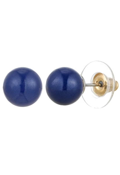 Leslii Ohrringe blaue Perlen-Ohrringe Ohrstecker Modeschmuck Rot Letzte 2 Tage