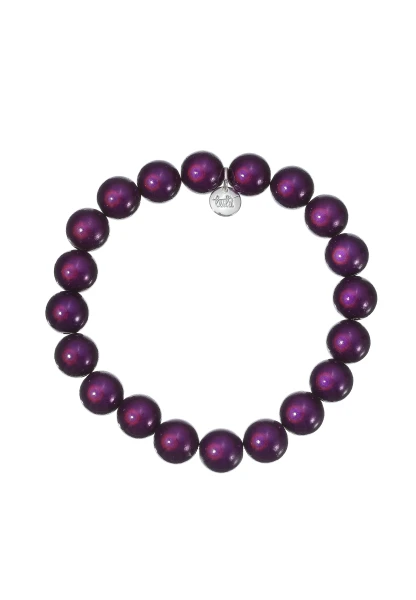 Leslii Reflective Pearl Perlen-Armband Magic 3D-Effekt Ø 10mm Lila Online