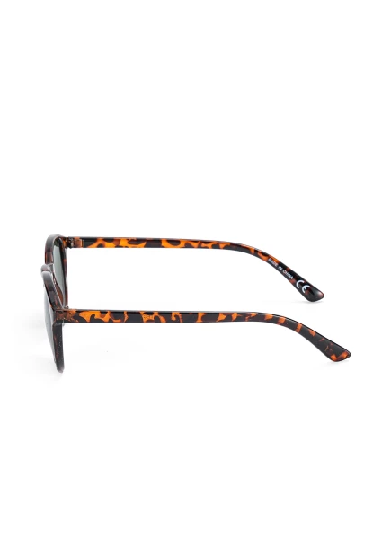 Leslii Sonnenbrille Damen Horn-Look Sunglasses in Braun Neueste Stile