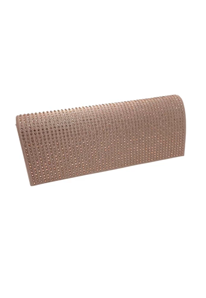 Leslii Clutch Handtasche Glitzer Steinchen in Nude Black Friday