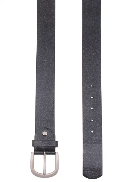 -50% SALE Leslii Gürtel Glitzer Schimmer Schwarz | Damen-Gürtel Mode-Accessoire | Breite 3,2cm Letzter Tag