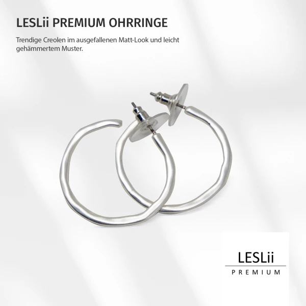 Leslii Ohrring - 01/silber Zeitlich begrenztes Angebot