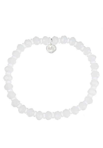 Leslii Armband Glasperlen in Weiß Osterangebot