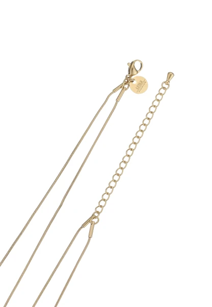Leslii Kurze Kette Layering Würfel Gold Blitzangebot