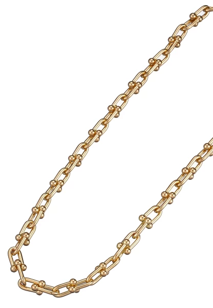 Leslii Kurze Halskette Glieder Collier Gold Vierteljährliche Förderung