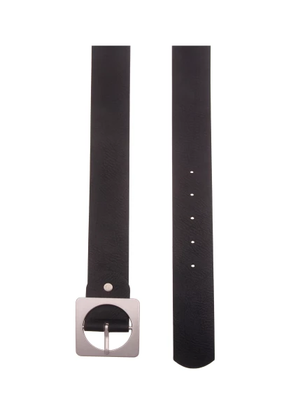 -50% SALE! Leslii Damen-Gürtel Square schwarzer Gürtel Breite 4cm in Schwarz 2025