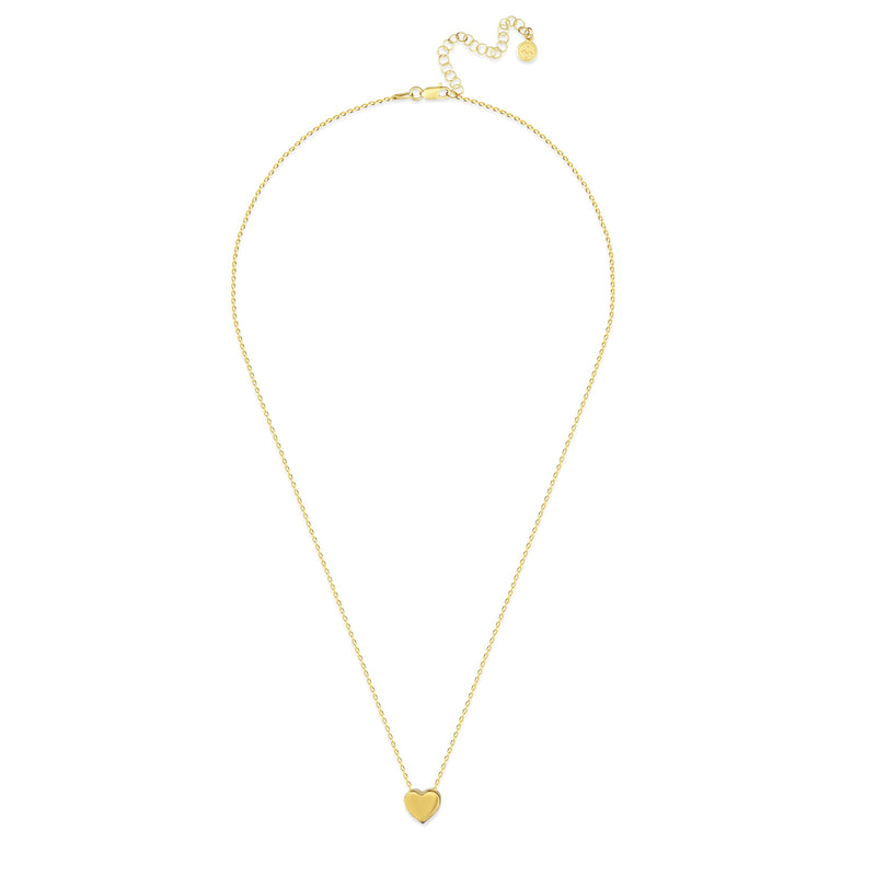 Mosuo Jewellery Herz Gold Halskette - Vermeil Tiefpreis