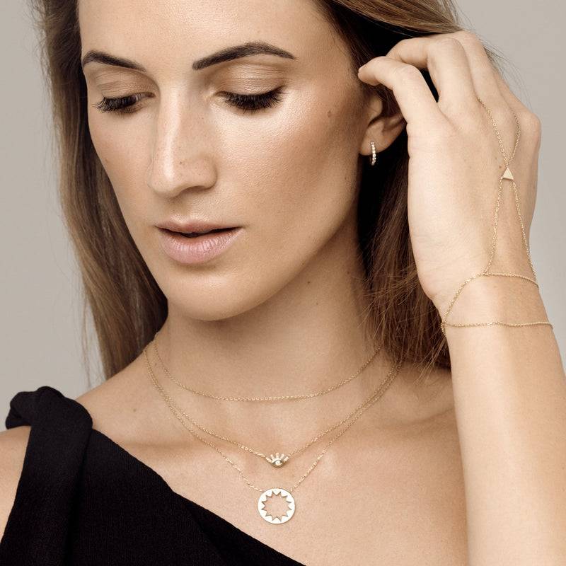 Mosuo Jewellery Dreieck Finger Armband Letzter Tag