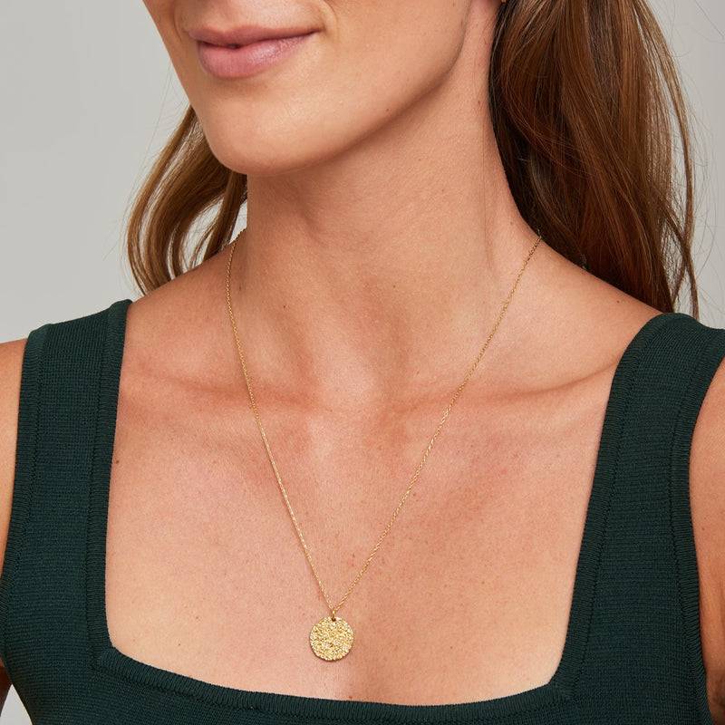 Mosuo Jewellery Vollmond Halskette - Vermeil Sonderangebot der Fabrik