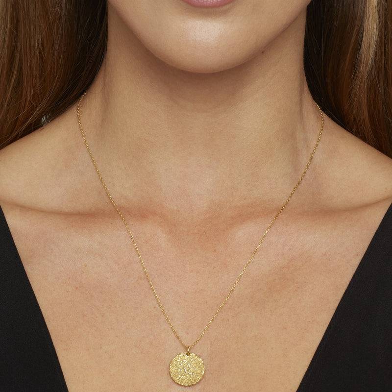 Mosuo Jewellery Vollmond Halskette - Vermeil Sonderangebot der Fabrik