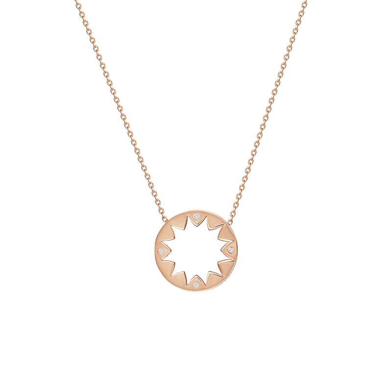 Mosuo Jewellery Sonnen Diamant Anhängerkette Exklusive Angebote