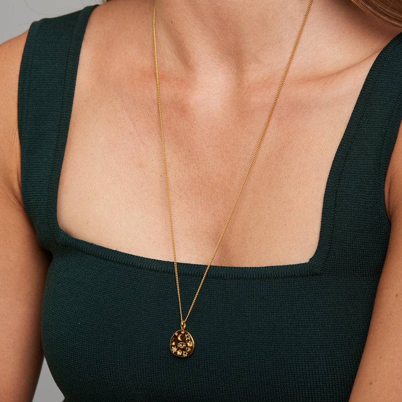 Mosuo Jewellery Magic Anhänger Kette - Vermeil VIP-Rabatte