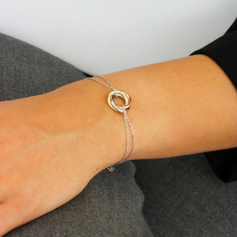 Nana Kay Modern Trio Armband Motile Rings Versandkostenfrei