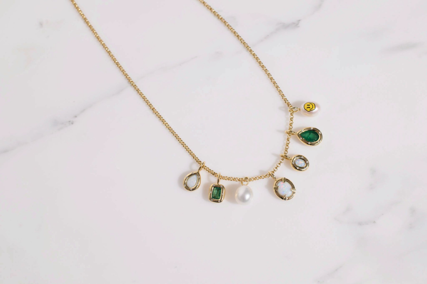 Nina Kastens Subway Pendant Emerald Tiefpreis